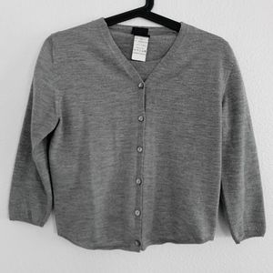 SOLD*Burberry Prorsum Merino Wool Cropped Cardigan